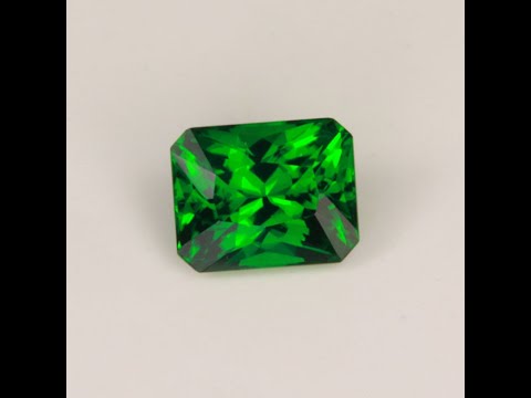 Brilliant Style Emerald Cut Chrome Tourmaline 1.02 Carats
