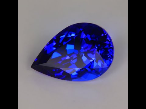 Pear Shape Tanzanite 4.07 Carats