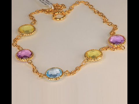 Bracelet or hotsell choker Citrine Topaz Imperial