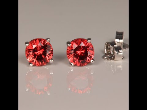 Malaya Garnet Earrings