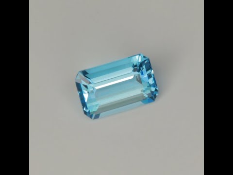 Emerald Cut Aquamarine .94 Carats