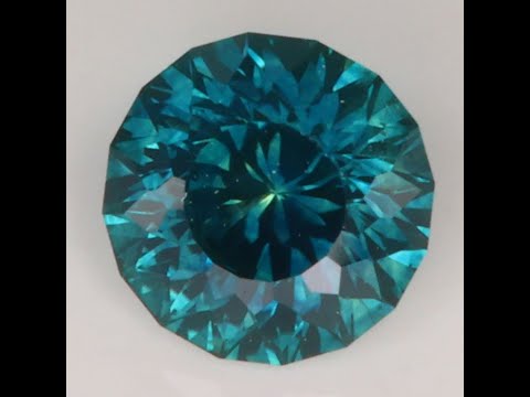 Montana Sapphire Round Brilliant Cut 1.58ct