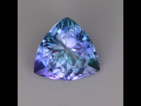 Trilliant Cut Fancy Tanzanite 2.68 Carats