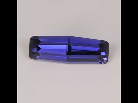 Modified Emerald Cut Iolite 4.00 Carats