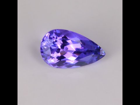 Fancy Color Pear Shape Brilliant Cut Tanzanite 2.04 Carats