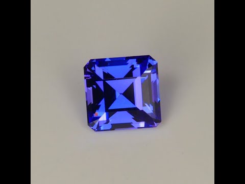 Square Step Cut Tanzanite 1.44 Carats