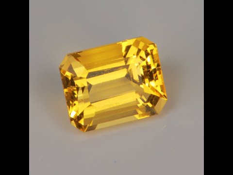 Emerald Cut Golden Beryl (Heliodor) 2.02 Carats