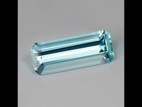 Emerald Cut Aquamarine 8.49 Carats