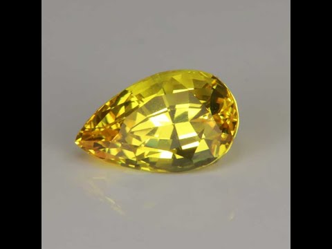 Pear Shape Brilliant Cut Sapphire 2.41 Carats