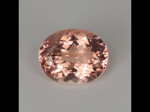 ON HOLD E Peach Morganite 3.32 Carat Oval