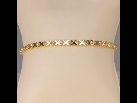 Diamond xo bracelet deals