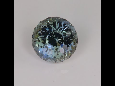 Fancy Tanzanite Blue Green Portuguese Cut 2.29 Carats