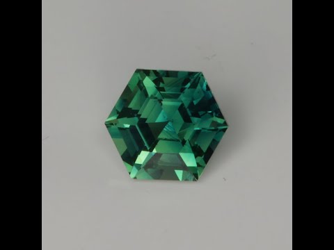 Hexagon Cut Sapphire 2.03 Carats