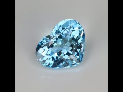 HIDDEN GEM Heart Shape Brilliant Cut Aquamarine 2.43 Carats | 25% OFF Use Code RARE25