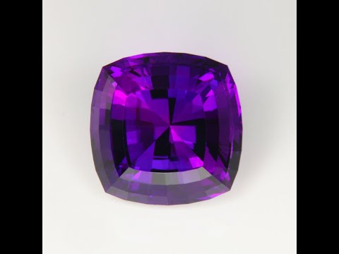 Square Cushion Cut Amethyst 44.63 Carats