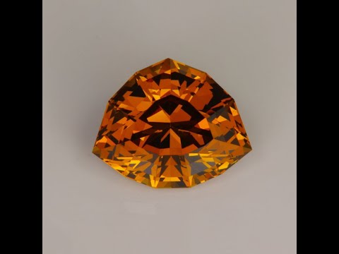 HIDDEN GEM Step Shield Cut Mali Garnet 11.36 Carats