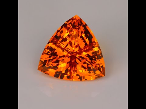 Step Trilliant Cut Citrine 14.12 Carats