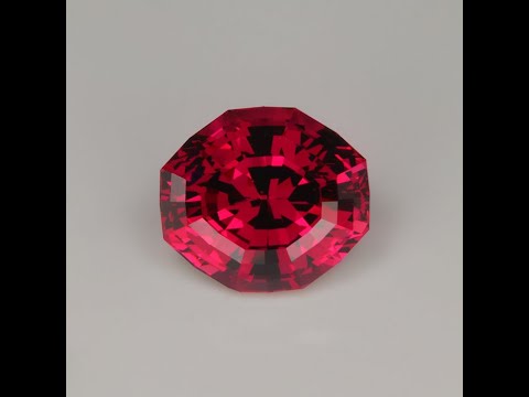 HIDDEN GEM Angular Oval Cut Rhodolite Garnet 7.78 Carats | 25% OFF w/ Code RARE25