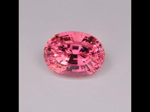 Oval Step Cut Tourmaline 9.65 Carats