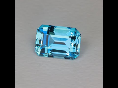 Emerald Cut Aquamarine 8.15 Carats