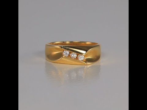 14K Yellow Gold Diamond Ring .30 Carats