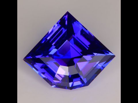 Exceptional Shield Tanzanite 7.61 Carats