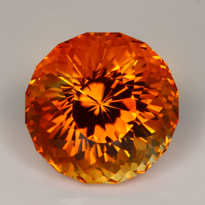 Round Portuguese Citrine