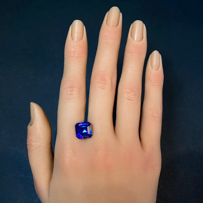 tanzanite gemstone rare gem blue violet