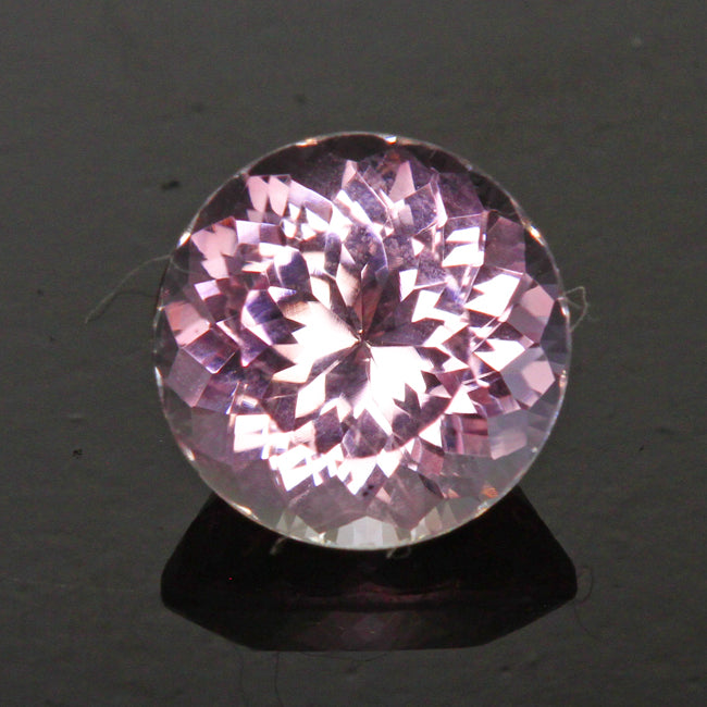 Pink Portuguese Round Brilliant Tourmaline Gemstone 2.52 Carats