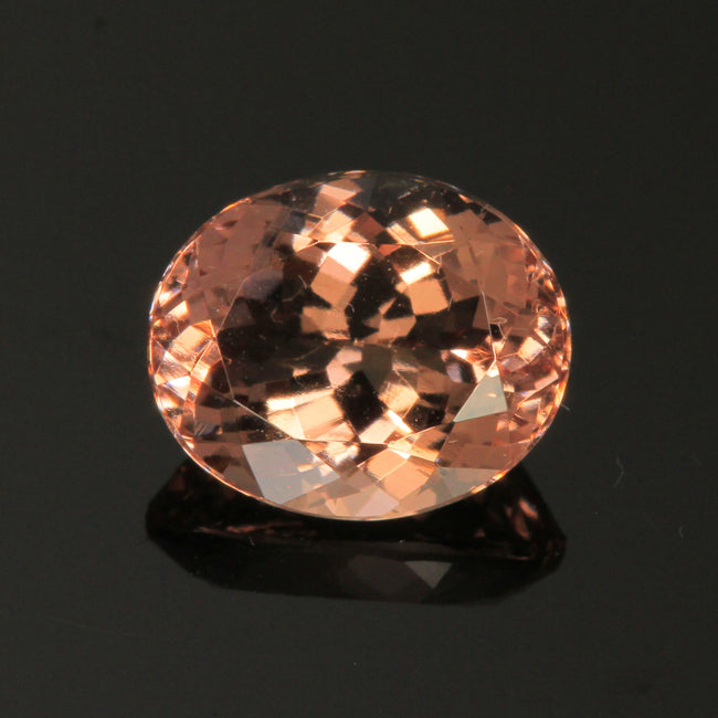 Peach Oval Morganite 4.86 Carat