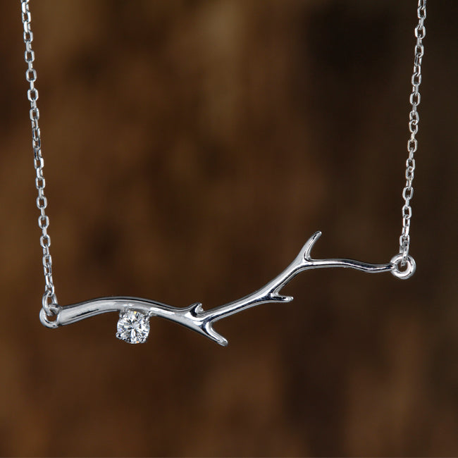 Diamond Branch Pendant