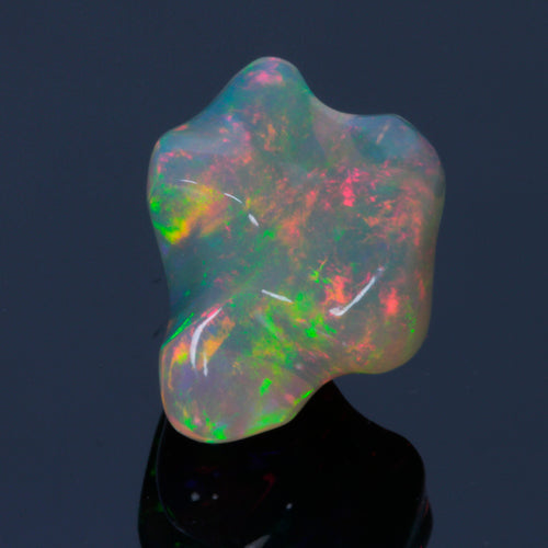 Welo Ethiopia freeform opal rainbow