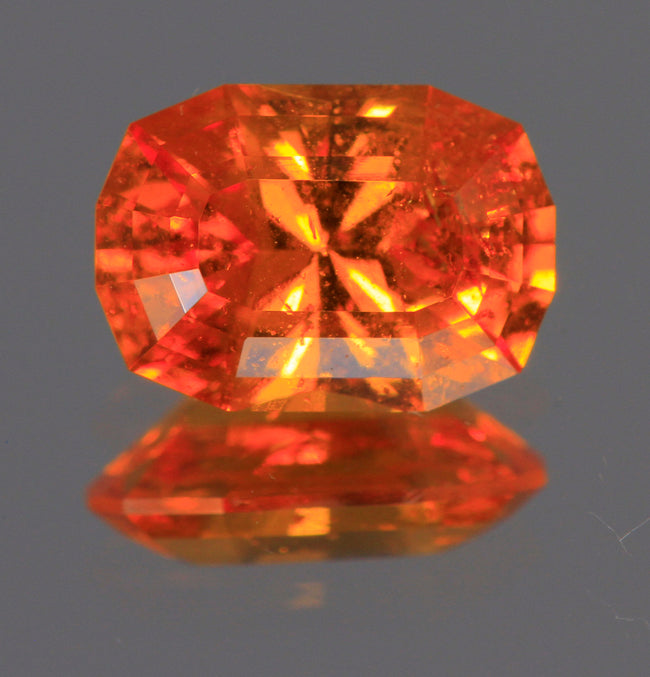 Antique Cushion Orange Spessartite Garnet 2.12 Carats