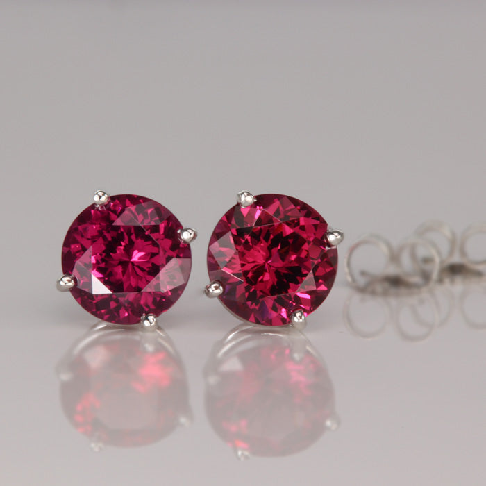 Umbalite Garnet Stud Earrings