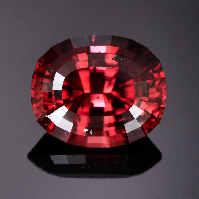 Huge Red Zircon 14.10 Carats