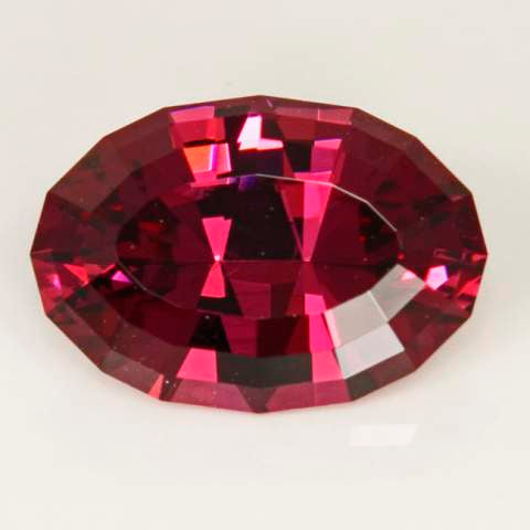 Rhodolite Garnet 3.80 Carats Oval Cut