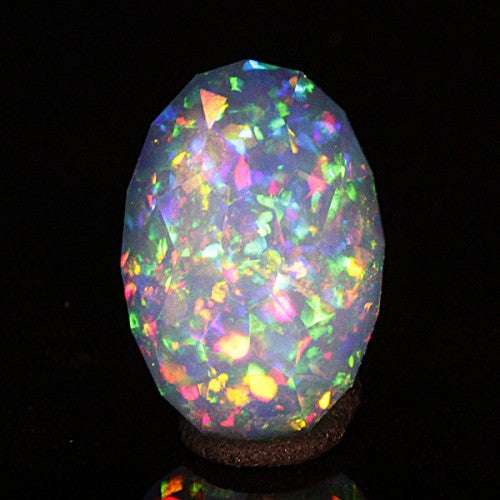 Faceted Cabochan Ethiopian &quot;Welo&quot; Opal 1.79 carat