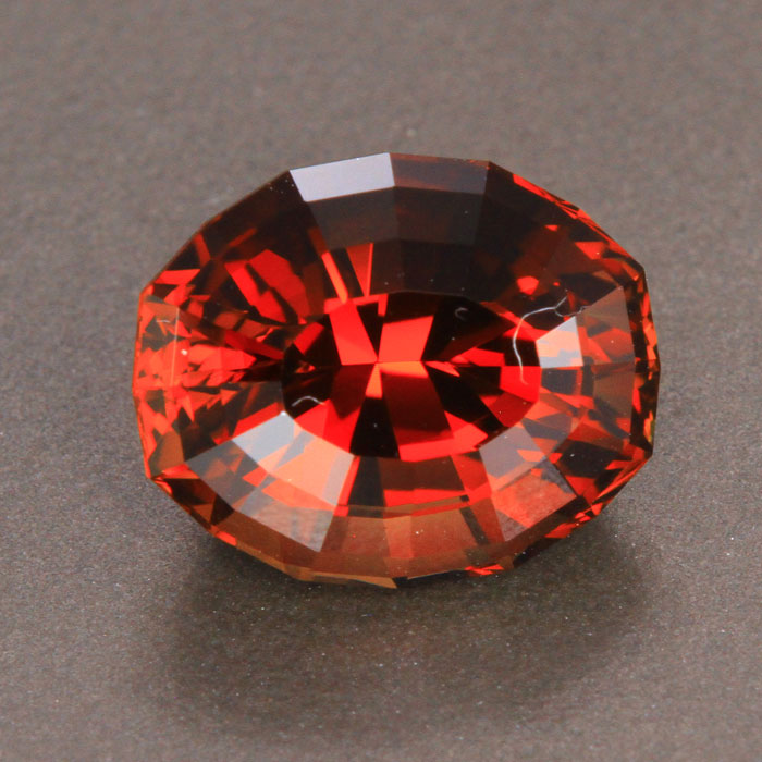 Stepped Oval Sunstone 