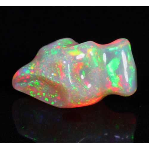 Freeform Carved Welo Opal 9.54 Carat