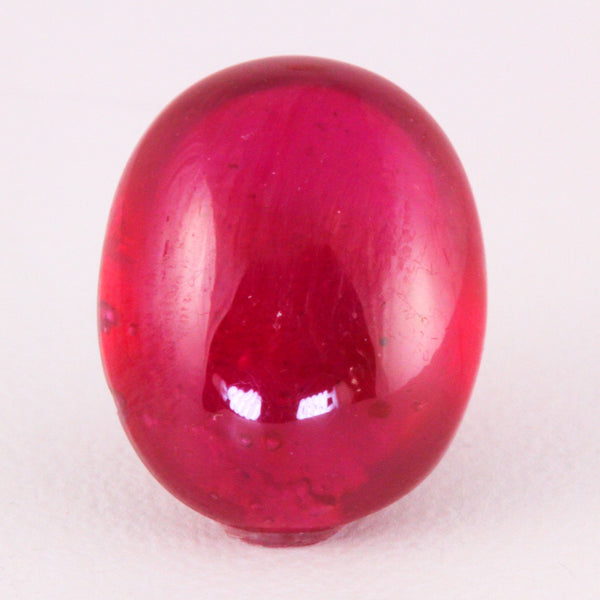 Enhanced Ruby Cabochon 12x10 M.M.