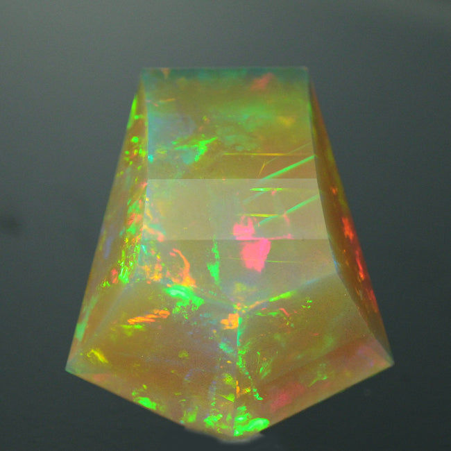 Faceted Welo Opal 17.6 Carats