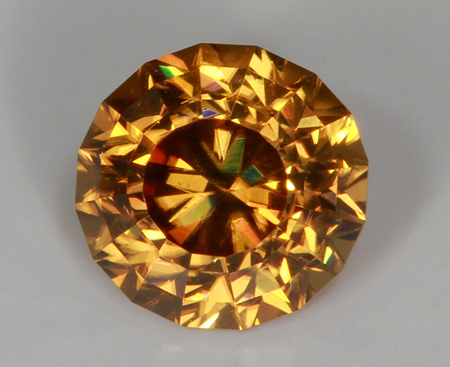 Zircon 3.70 Carat Round Brilliant Cut