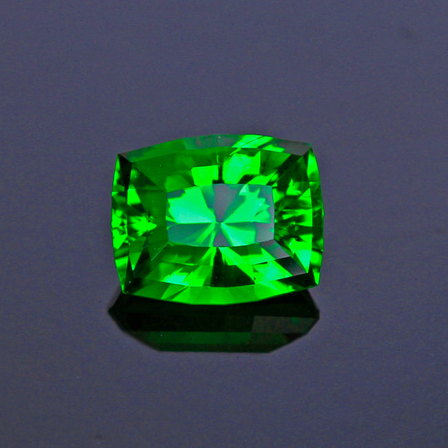 Tsavorite Garnet Antique Cushion 1.13 Carats