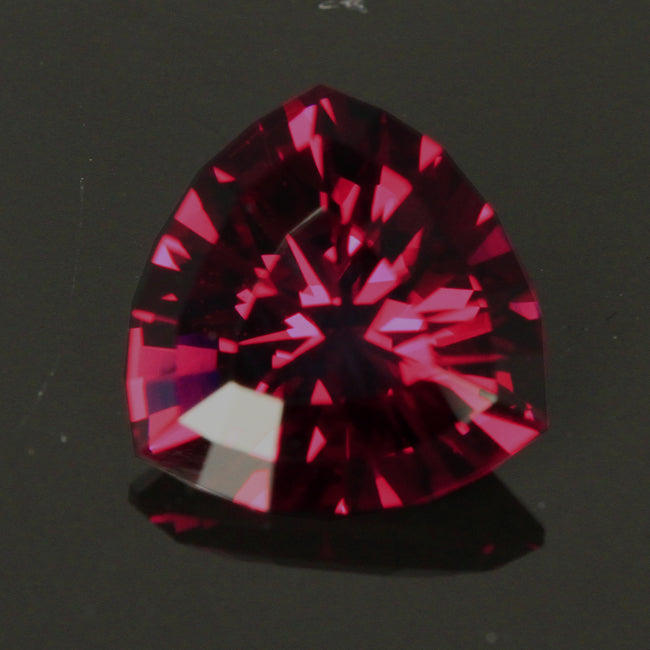 Trilliant Rhodolite Garnet 5.07 Carats