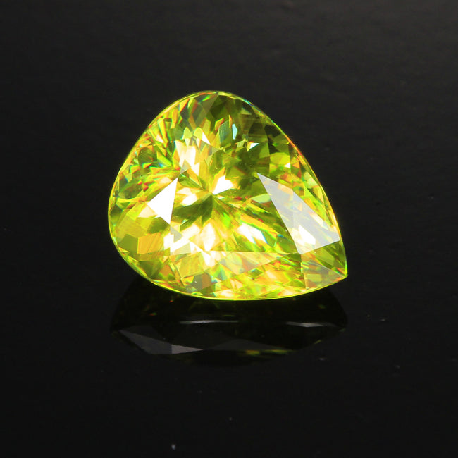 Sphene Pearshape 3.57 Carats