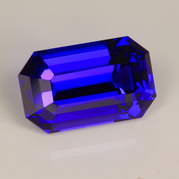 Tanzanite Natural Blue Color Emerald Cut AAAA