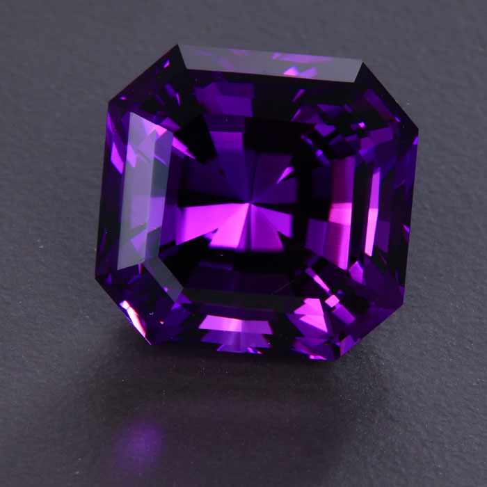 Square Step Cut Amethyst Gemstone 25.29 Carats