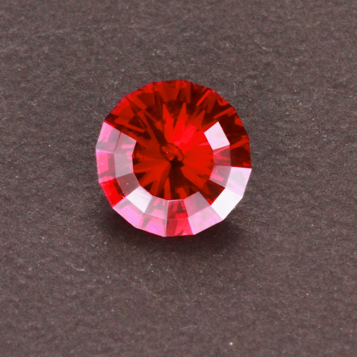 Vivid Red Round Chrome Pyrope Garnet Gemstone .95 Carats