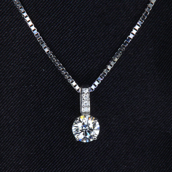 White Gold Diamond Pendant