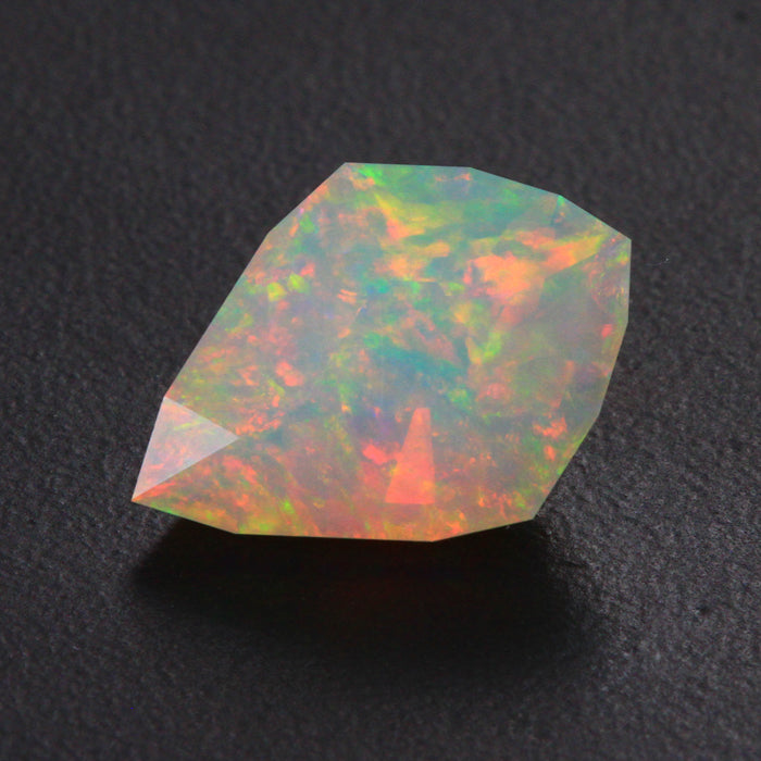 Faceted Kite Ethiopian Welo Opal Gemstone